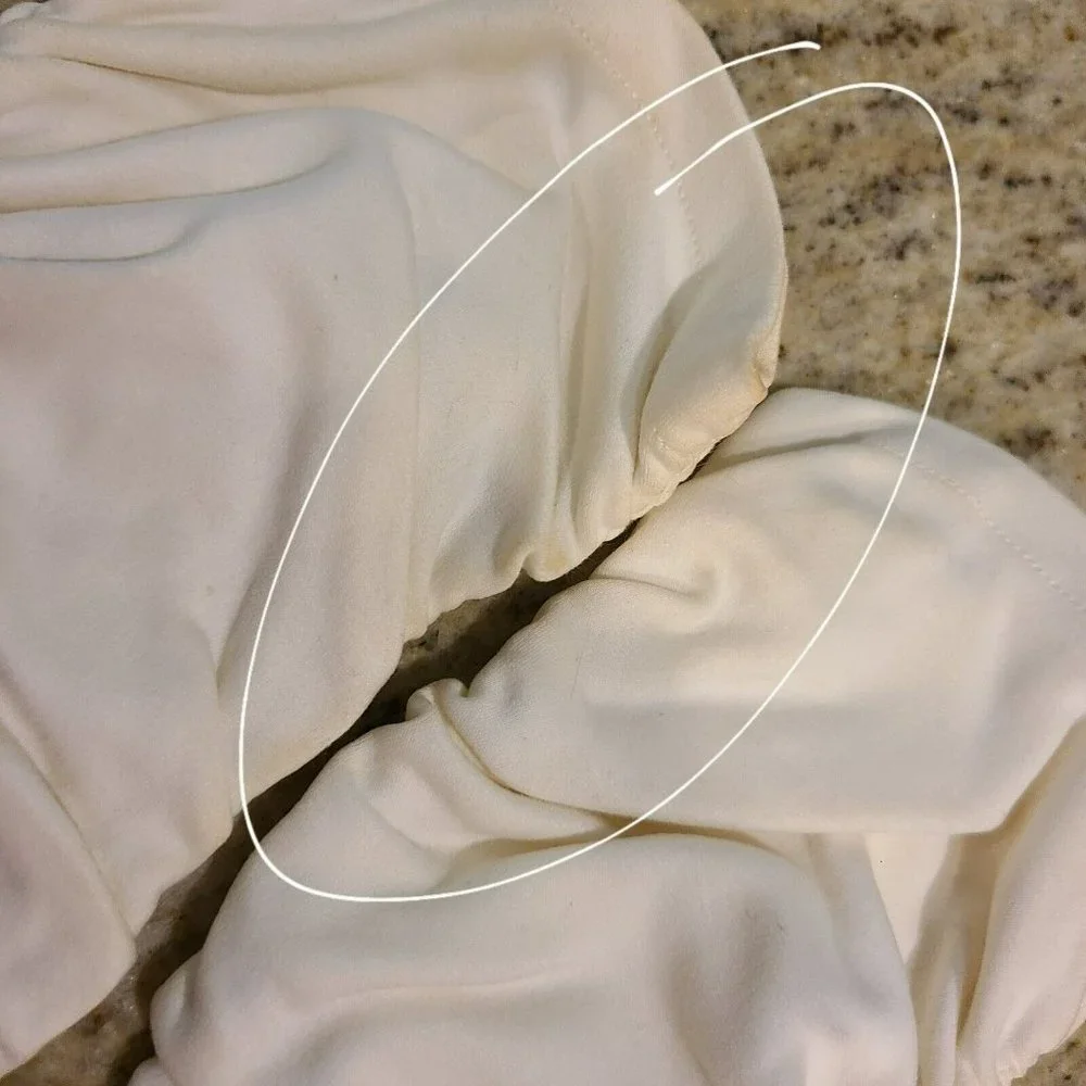 Vintage Elvette Royal Stretch Ruched 14.5